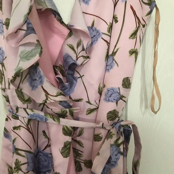 ! Fame and partners Multi-Color Floral Design Maxi Dress 8 - Picture 3 of 6